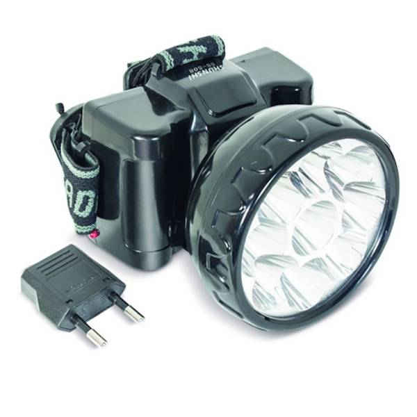 Lanterna de Cabeça 9 LEDs Recarregável - NOLL