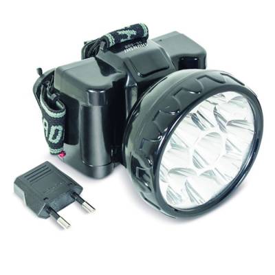 Lanterna de Cabeça 9 LEDs Recarregável - NOLL