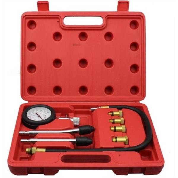 MEDIDOR COMPRESSÃO DE CILINDRO COMPLETO CARRO/MOTO - DM-050