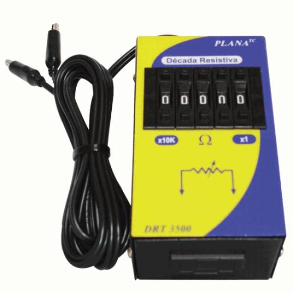 DECADA RESISTIVA POR TECLA COM SIMULADOR Drt3500 Planatc